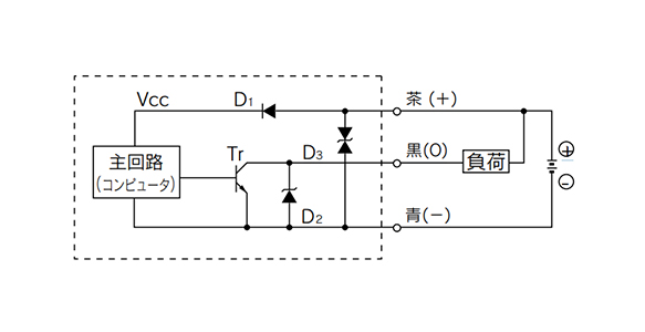 Wiring examples for relays, resistant loads, etc.