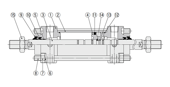 Diagram 1: CA2W□H Series