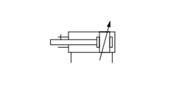 MB1K Series (air cushion) JIS symbol