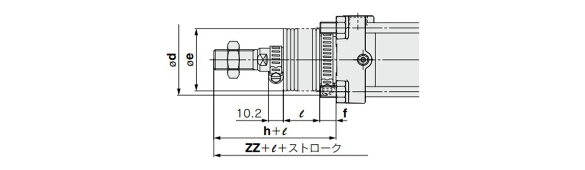 Dimensional drawings: rod boot (one side)