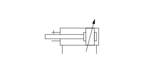 CA2K Series (air cushion) JIS symbol