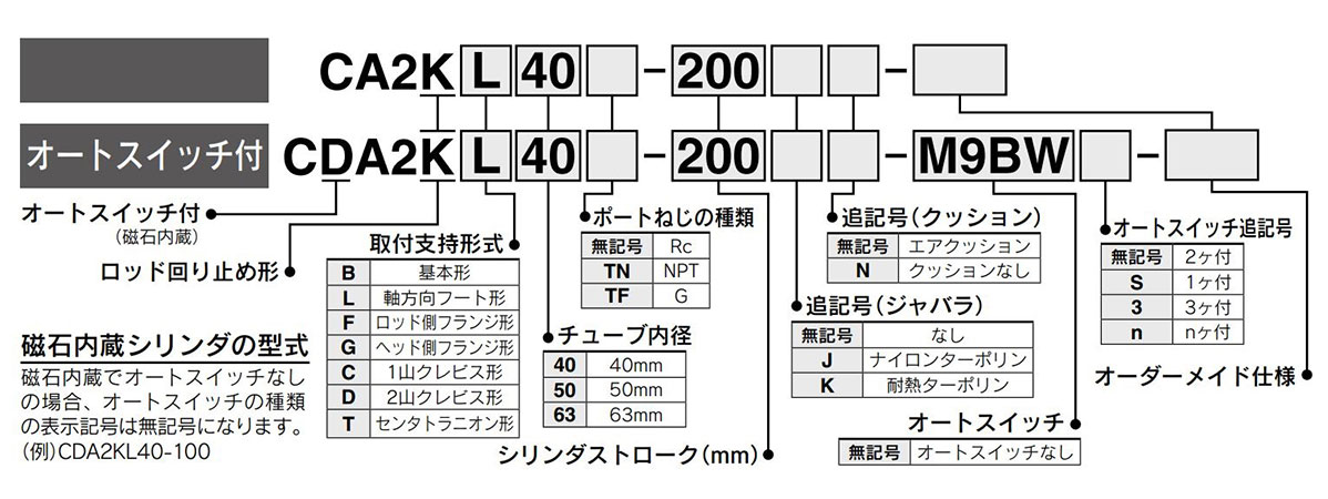 Model Number Notation