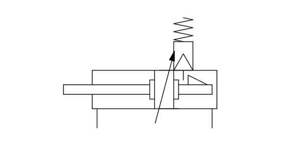 CBA2 Series (air cushion) symbol