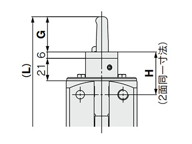 LOW type dimensional drawing