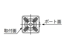 C mounting surface position