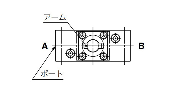 Clamp arm position diagram