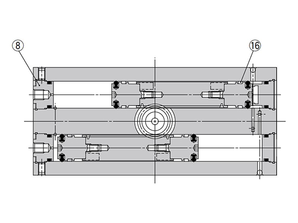 MHF2-8D2 structure drawing