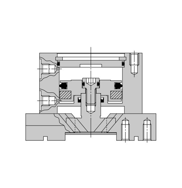 Open condition structure drawing