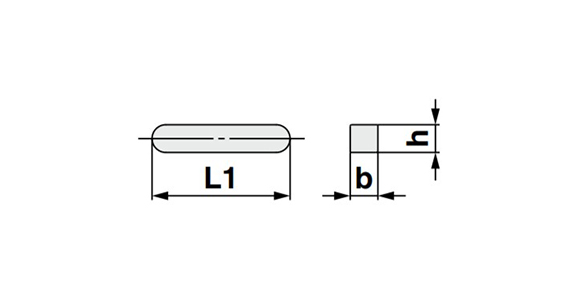 Parallel key dimensional drawing