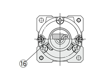 D-M9□ type; size 10, 15 dimensional drawings