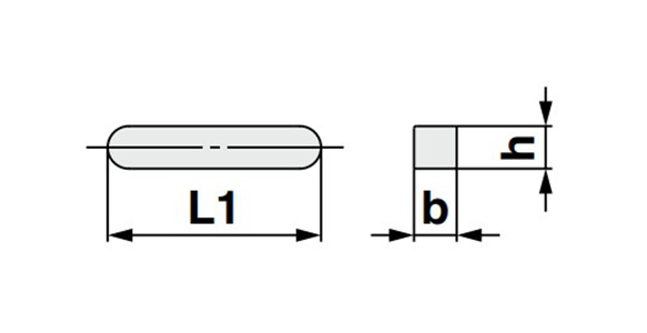 Parallel key dimensional drawing