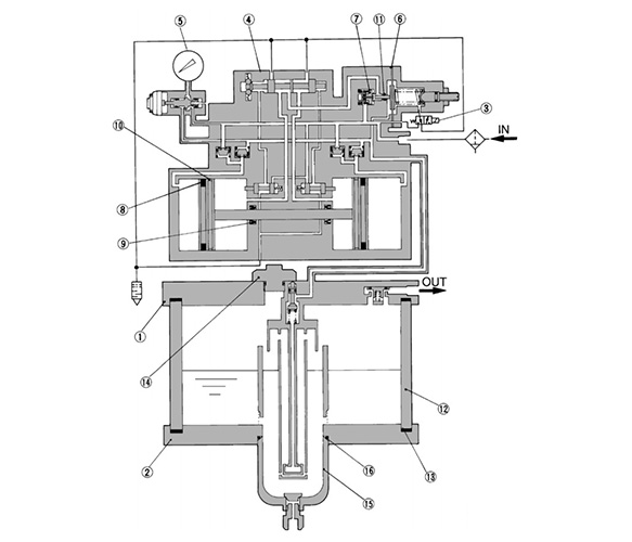 ALB900 Series structure drawing