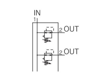 ARM5A Series relief type JIS symbol