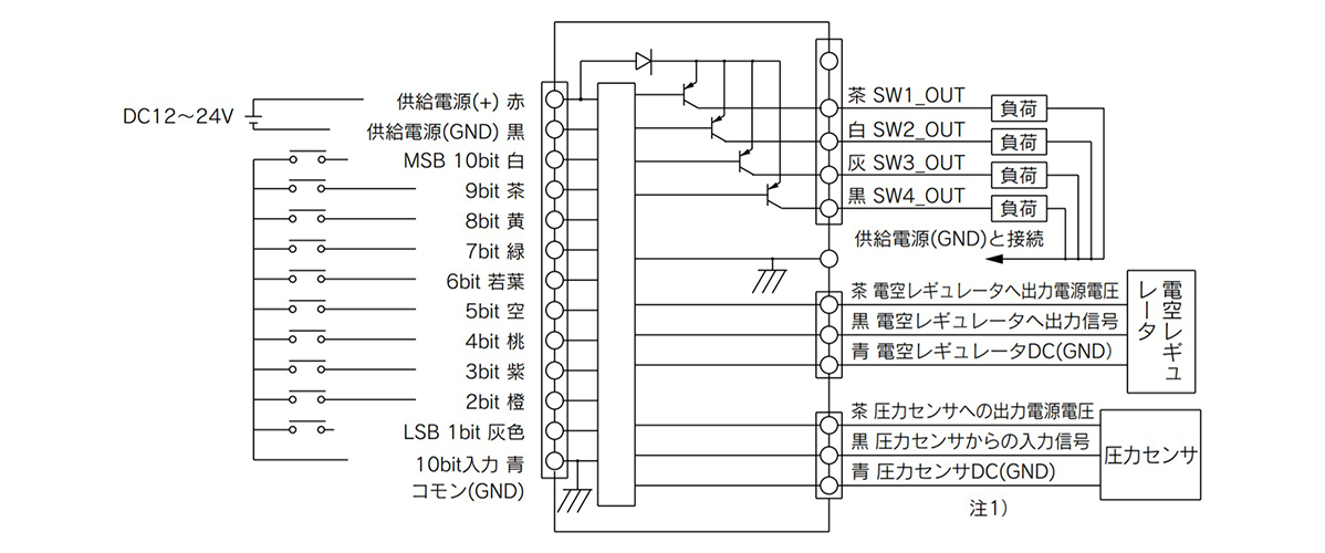 IC□1-□□□ (PNP open collector output type)