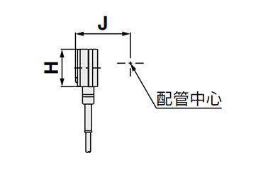 Digital pressure switch dimensional drawing