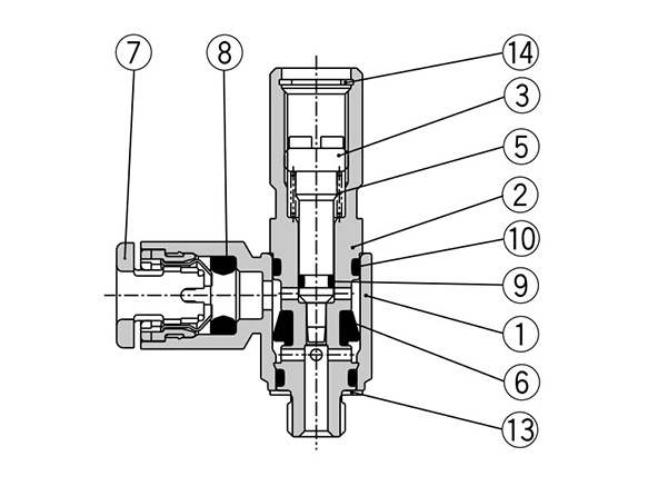 M5 type and U10/32 type structure drawing