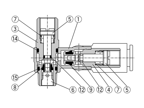 ASD330F/ASD430F/ASD530F/ASD630F structure drawing 2