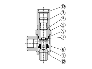 M5 type and U10/32 type structure drawing 1