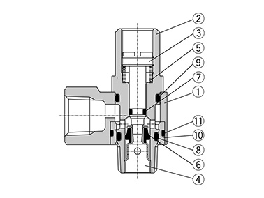 M5 type and U10/32 type structure drawing 2