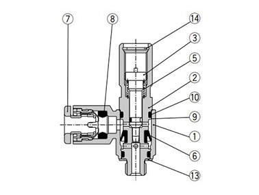 M5 type and U10/32 type structure drawing