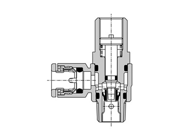 Meter-in type structure drawing