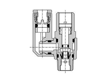 Meter-in type structure drawing