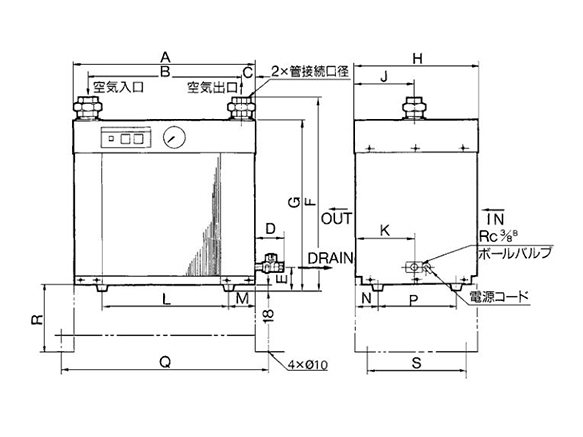 HAA15-22 dimensions