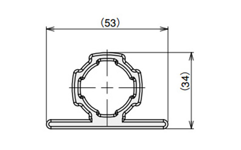 Dimensional drawing for Green Frame F50