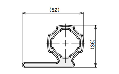 Dimensional drawing of R for Green Frame F35