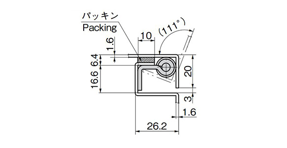 B-520-A reference mounting example