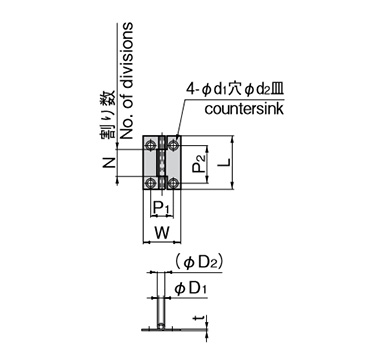 B-1100-1 to 4 dimensional drawing