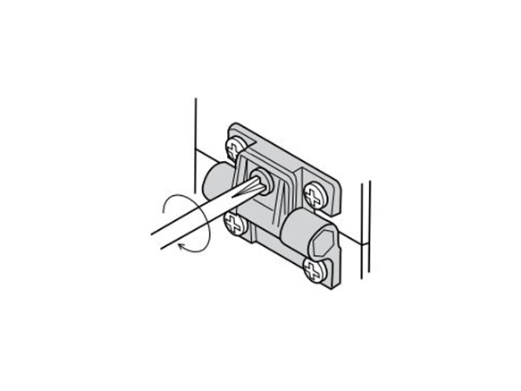 BP-148 application example (Torque hardness can be adjusted by turning the adjustment screw.)