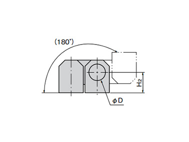 FB-735 series dimensional drawing