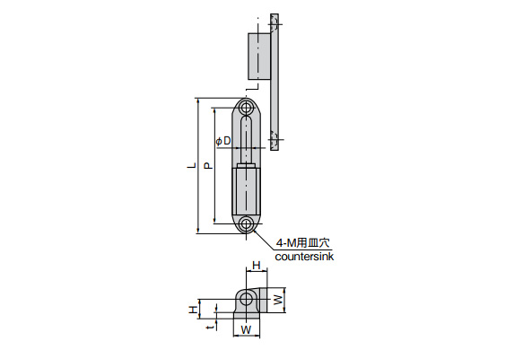 Vertical Retractable Hinge B-66: related images