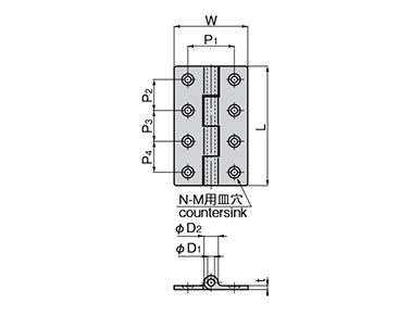 B-78-A series dimensional drawing