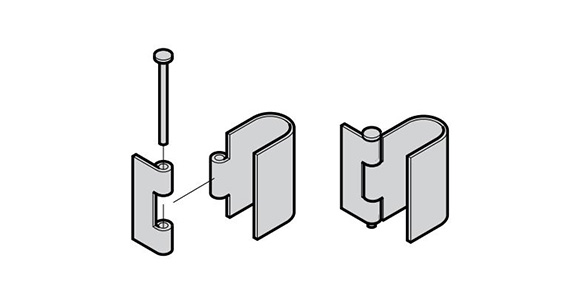 Application example *Can be bent for use to suit application