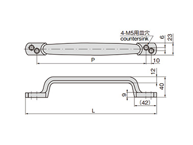 A-1081 series dimensional drawing