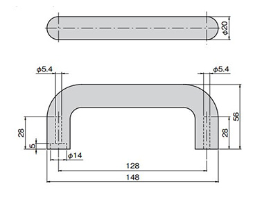 AP-525-1 dimensional drawing