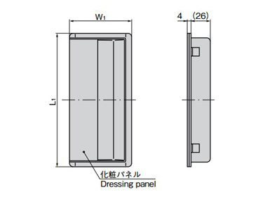 AP-179 series dimensional drawing