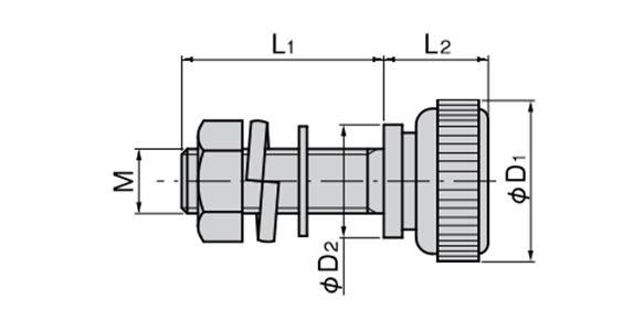 Compact Knurled Knob A-40: related images