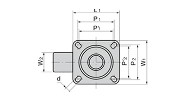 K-1315S dimensional drawing