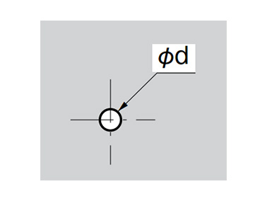 Panel hole drilling dimensions