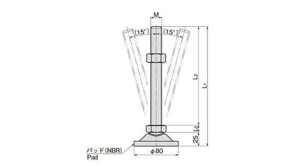 K-1277-A dimensional drawing