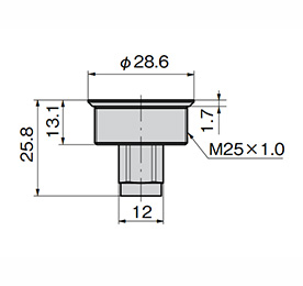 Socket dimensional drawing