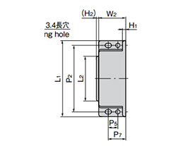 C-161 series dimensional drawing