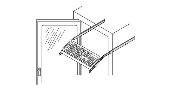 Application example: ideal for server racks