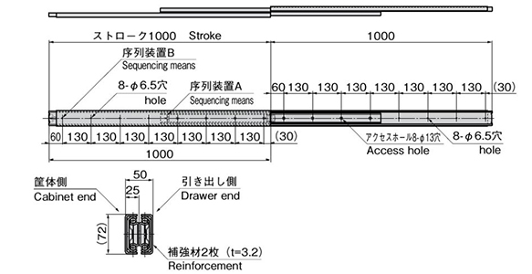 Slide Rail For Heavy-Duty Use KC-353-J: related images