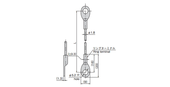 B-1212-600, B-1212-900 dimensional drawing