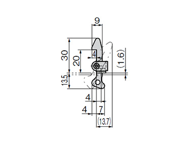 Push Latch C-308: related images