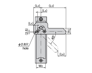 A-250 dimensional drawing C